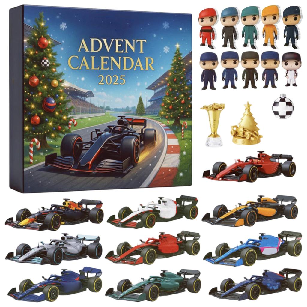 Calendarul de Advent Include 24 de Decorațiuni de Crăciun. Calendar de sosire Crăciun numărătoare inversă