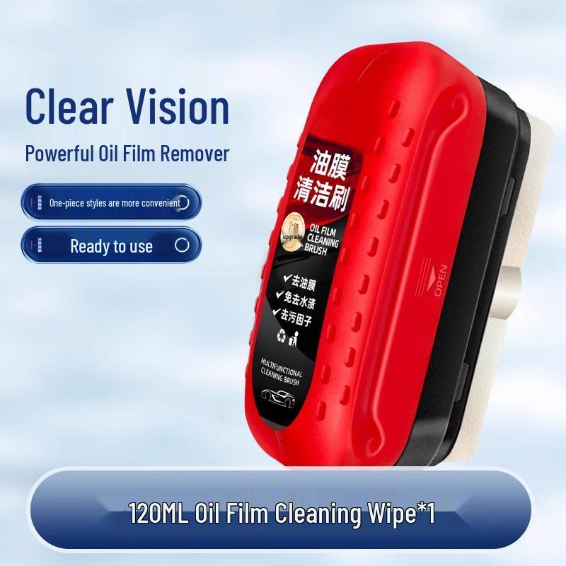 Ölfilmreiniger: Kraftvolle Windschutzscheiben- und Glasreinigungsbürste