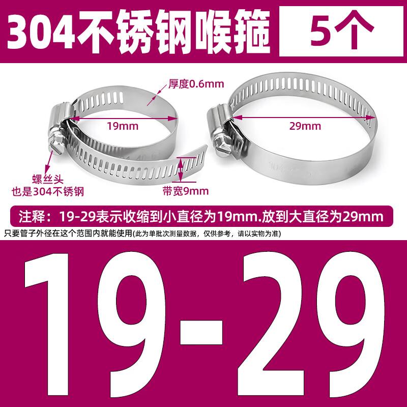 Allies 304 Stainless Steel Hose Clamps
