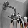 Hooks Aulminium Wall Mounted Towel Hanger Foldable Bathroom Hardware,kitchen Hook Bathroom Accessories New Arrival