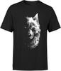 Men's T-shirt Wolf With Wolf Print T-shirts Print Goth Gothic 3XL