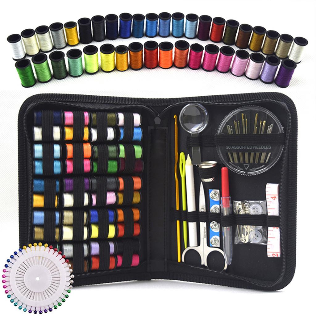 Sewing Kits DIY Multi-function Sewing Box Set for Hand Quilting Stitching Embroidery Thread Sewing Accessories Sewing Kits