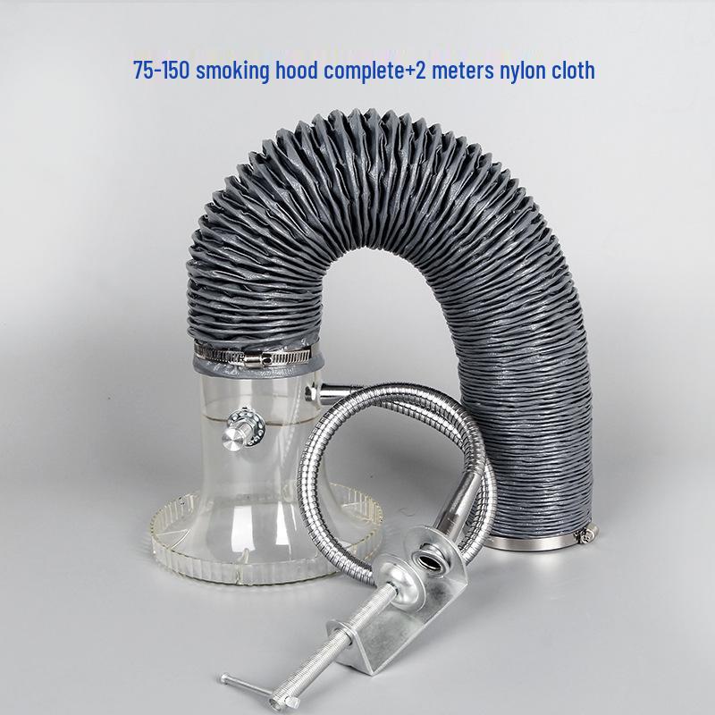 Konektor ústí digestoře pro odsávání pájecích výparů - Dostupné ve velikostech 2,5, 3 a 4 palce