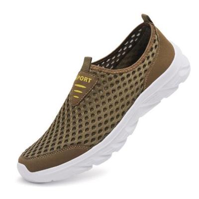 Chaussures d'été en maille à capuche pour hommes commerce chaussures de sport respirantes chaussures de voyage souples et légères baskets H50