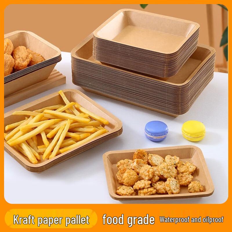 Disposable Kraft Paper Food Containers