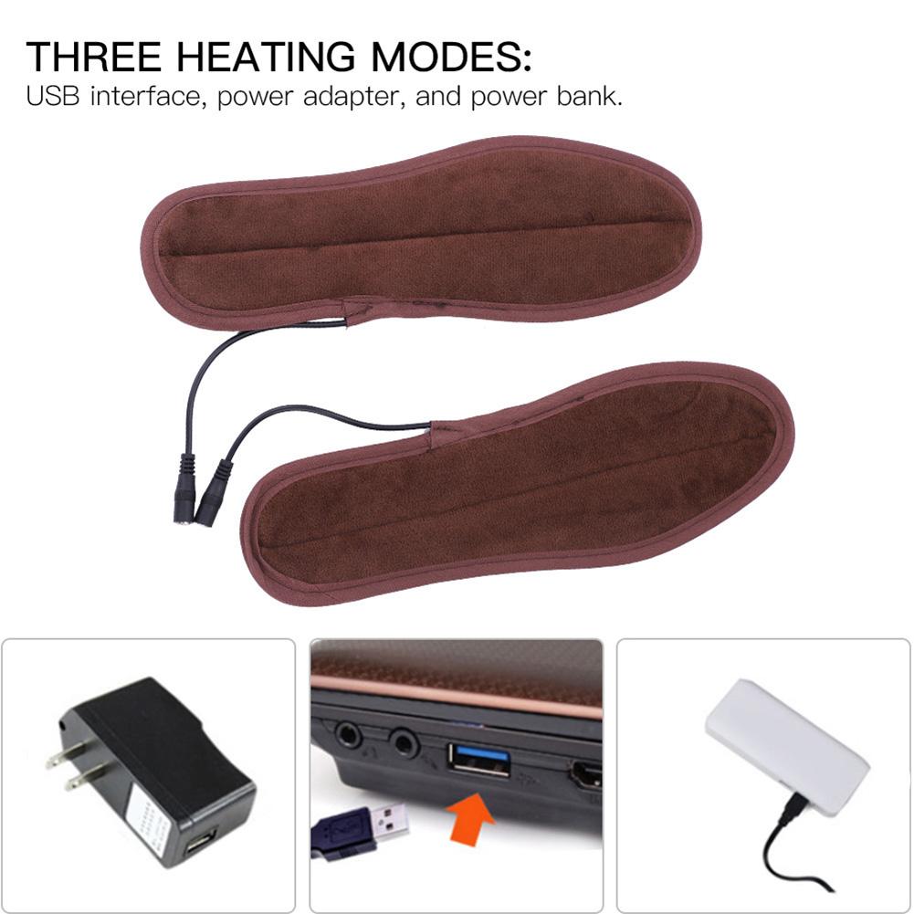 Electric Heated Shoe Insoles Comfortable Feet Warmer Temperature Controller Feet Warmer Heated Shoe Insoles Shoe Outdoor
