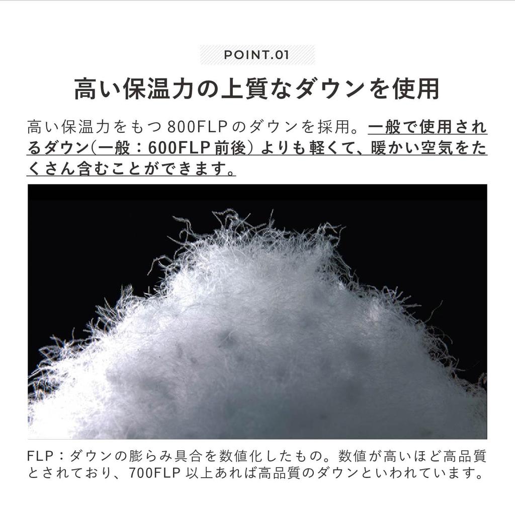 Crew Neck Button Inner Down Jacket Men's (TAION-104)