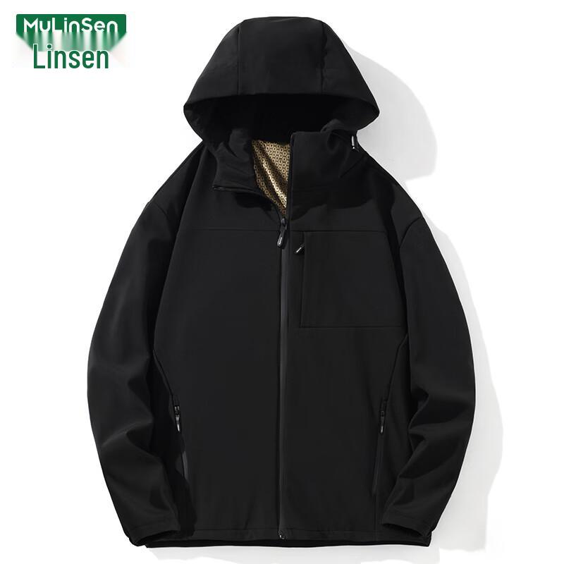 Women s Hooded Fleece Lined Softshell Jacket 2XL