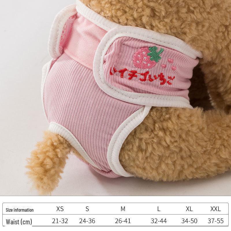 Chiloți sanitari pentru câini de sex feminin: Scutece Anti-Hărțuire pentru Teddy & Bichon