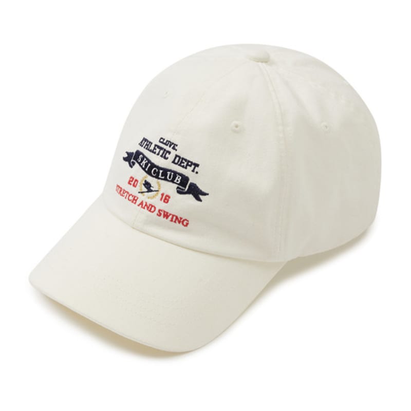 CLOVE Graphic Baseball Cap (Ivory)