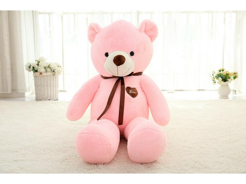 Care Bears Plush Toy - Ribbon & Bow Tie Bear, Perfect Birthday or Special Occasion Gift for Girlfriend