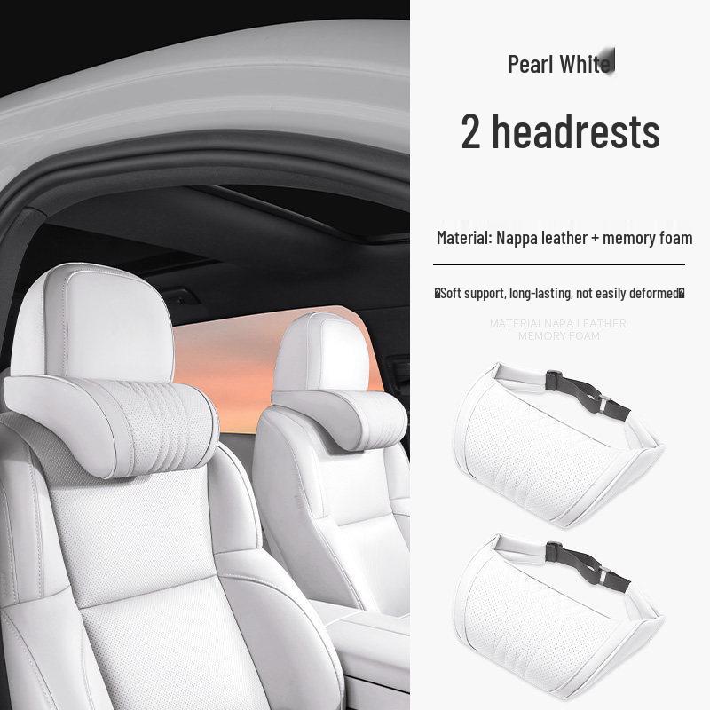 Xpeng P7/P5 Headrest Neck Pillow & Lumbar Support Cushion for Comfort in Car Interior