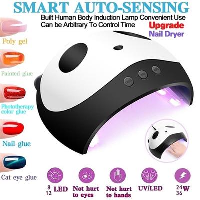LED Nail Dryer 36W Nail Lamp Curing Polish Dryer Light with 3 Timer Setting Manicure Lamp