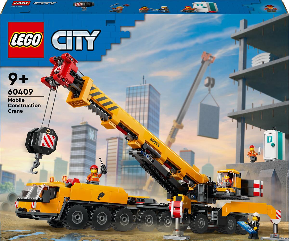 

LEGO конструктор City – Мобильный строительный кран (60409)