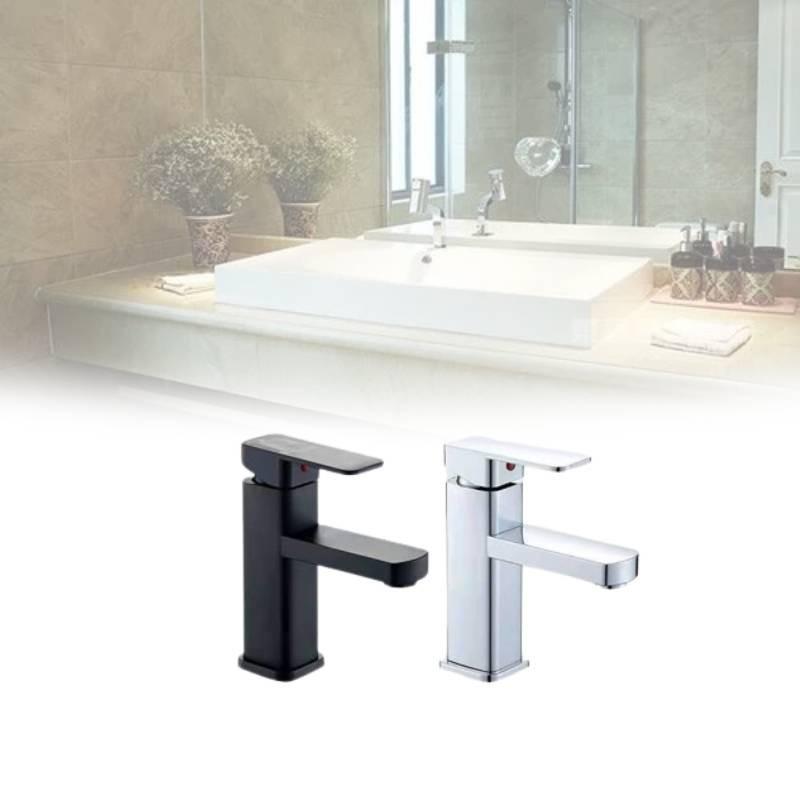 Basin Chrome Waterfall Cloakroom Modern Mixer Mono Bathroom Sink Taps Tools