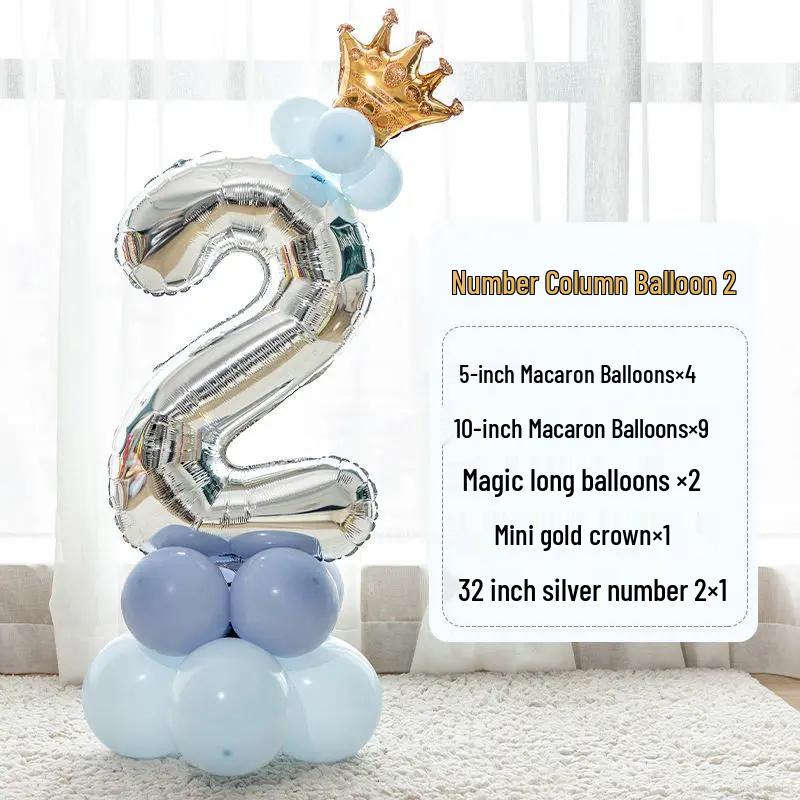 Złote Balony z Cyframi na Urodziny i Imprezy