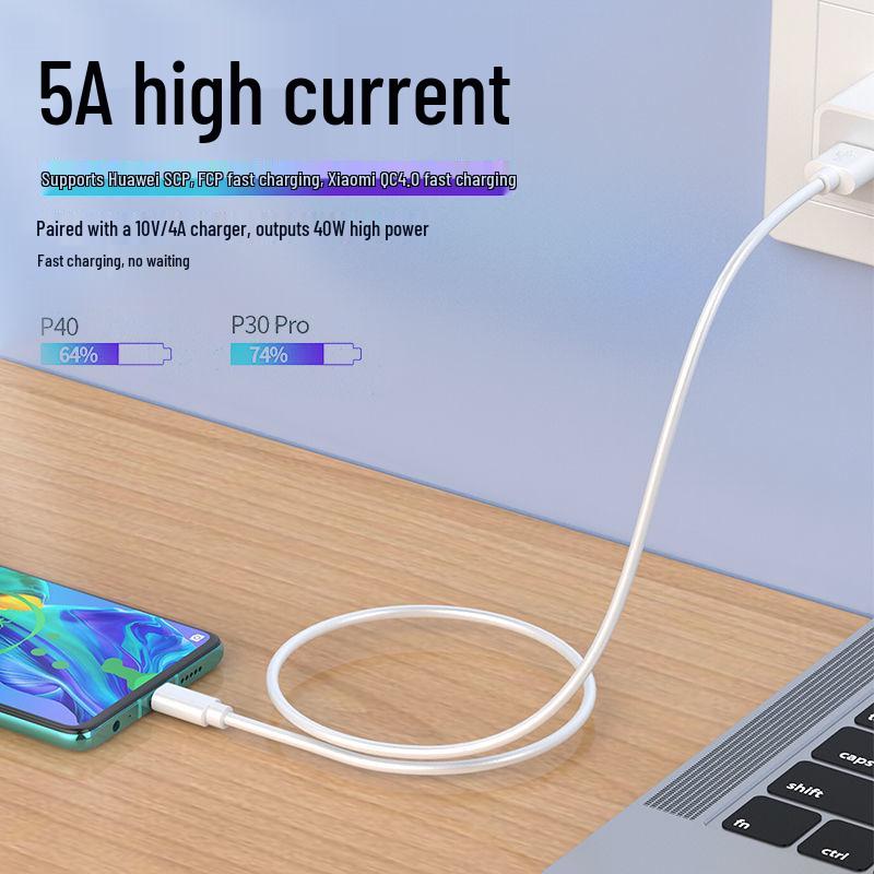 5A Fast Charging Micro USB Cable for Huawei, Vivo, Oppo, Samsung, and Meizu Phones