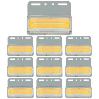 MARUHADO 10pcs Truck Side Markers, 24v LED Explosive Downlight, Shoulder Light, Car Side Light,