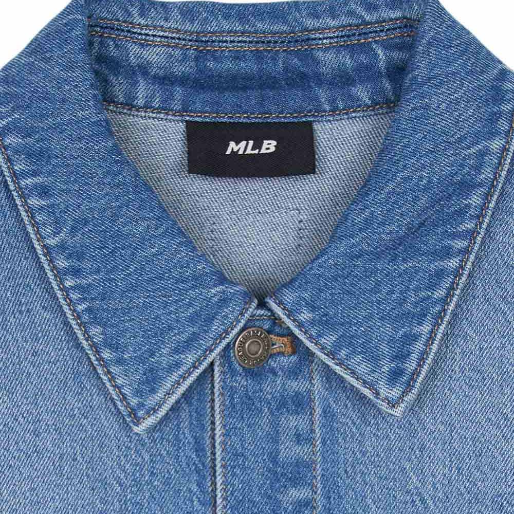 MLB New York Yankees Denim Jacket Unisex Blue 3ADRV0144-50INS