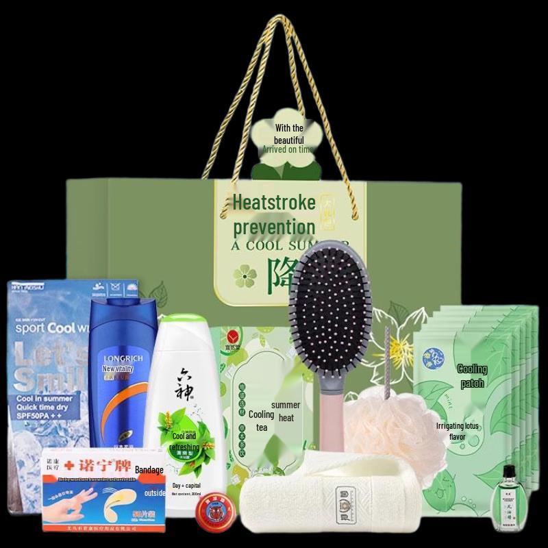 Longrich Summer Cooling & Anti-Dandruff Gift Set