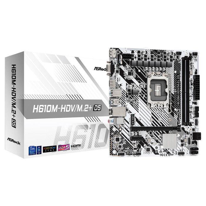 ASROCK Carte Mère H610M-HDV/M.