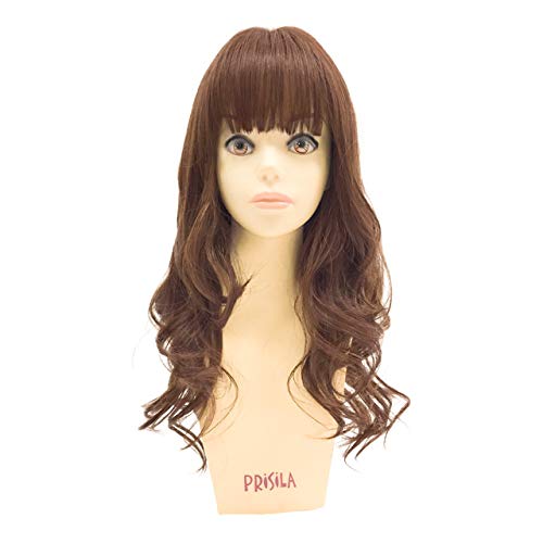 All Maple Curl Long Heat-Resistant Daily Maroon