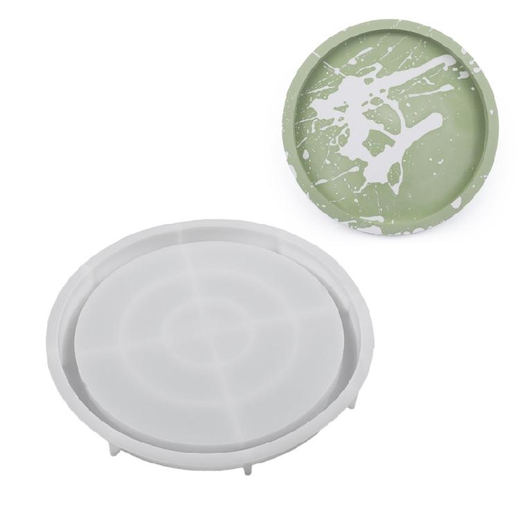 Dish Resin Epoxy Casting Moulds for Fruit Tray, Home Decorations Molds Tray Mold