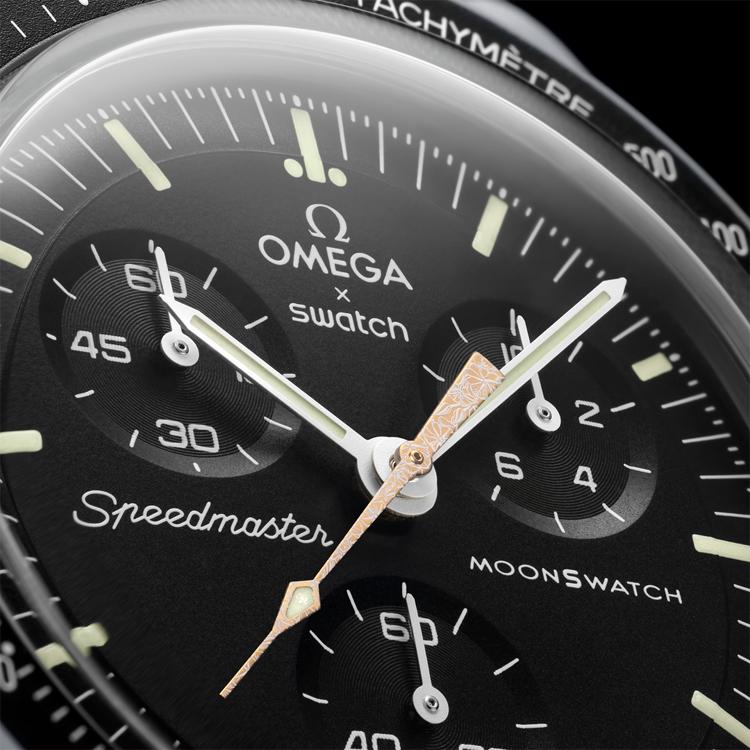 Swatch X Omega Bioceramic MoonSWATCH Mission To Moonshine Gold Floral SO33M102 106 SO33M102-106