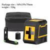 Compact 2-Line Green Laser Level - High-Precision Infrared Portable Line Projector with Auto Leveling.