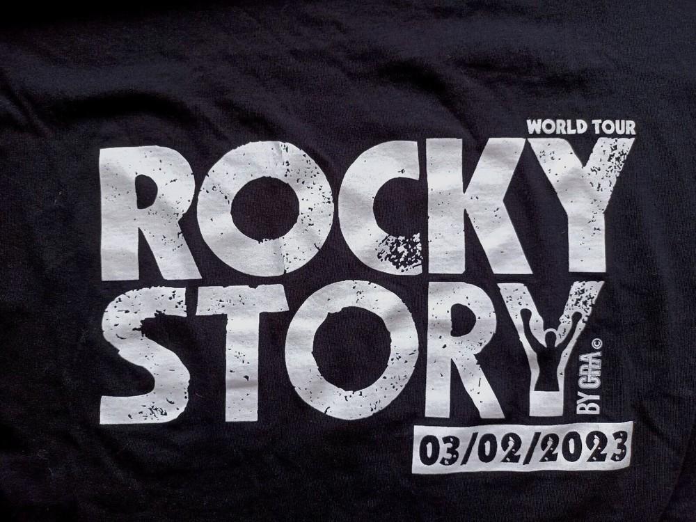 ROCKY BALBOA Sylvester Stallone ROCKY STORY bLACK Shirt Unisex T-Shirt XXXL
