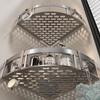 Qianyu No-Drill Aluminum Bathroom Corner Shelf
