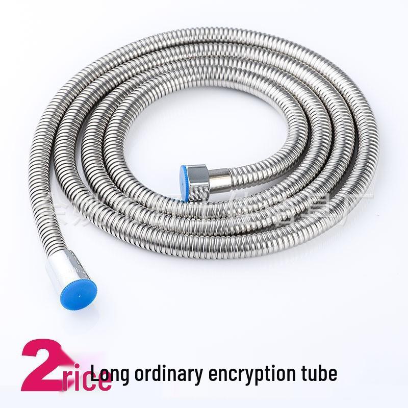 Stainless Steel Shower Hose, 1.5m/2m, Universal for Hot/Cold Water Heater