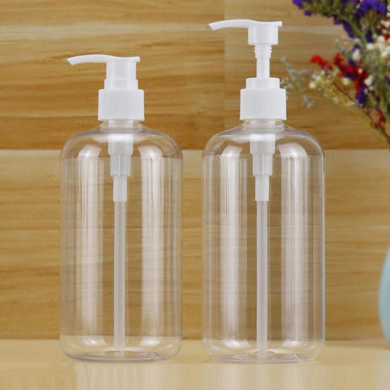 Portable Vacuum Press Type Spray Bottle Shampoo Bottle Empty Refillable Makeup Cosmetics For Cream Liquid Lotion Bottles