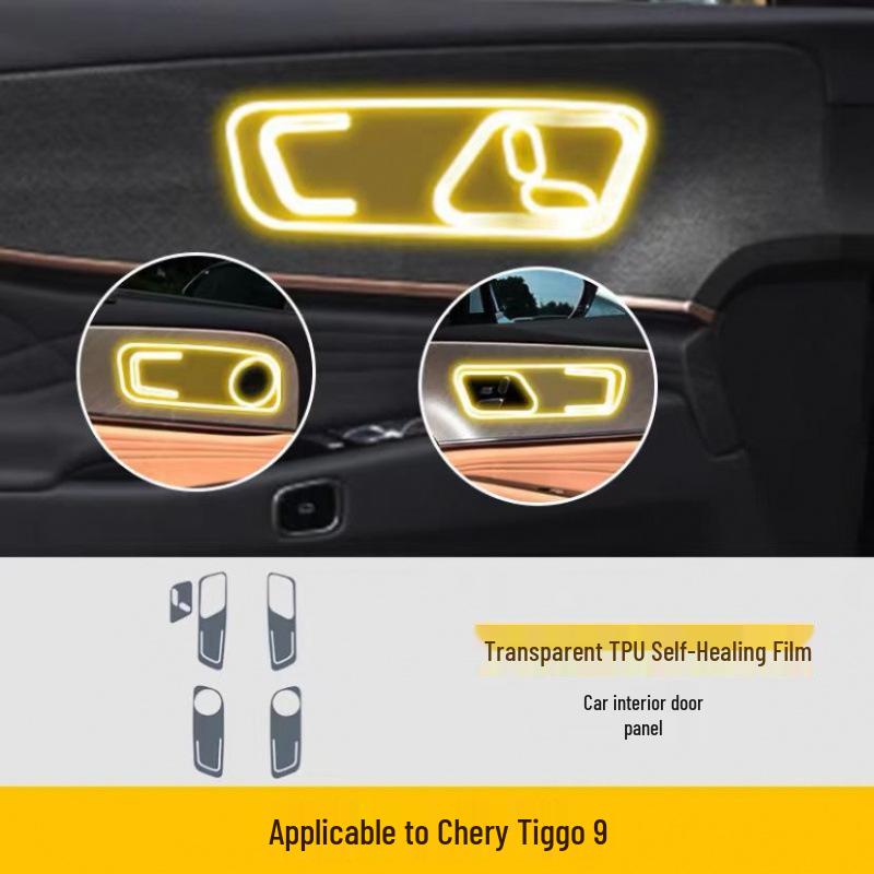 Chery Tiggo 9 Interior Central Control Screen TPU Protection Film Sticker