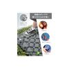 [Easy to set up and clean up] GEKETY Air Mat Camping Mat, Foot-operated, 70 x 195 cm, 10 cm thick, with pillow, connectable, air mattress for car