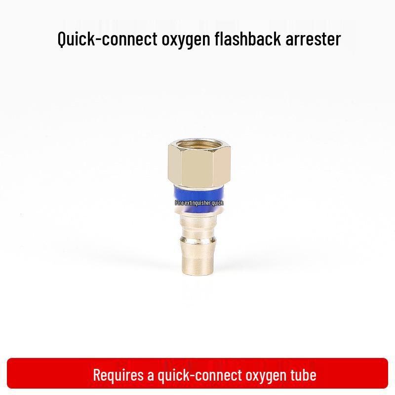 

Anti-Flashback Quick Connect Welding Torch Valve for Oxygen, Acetylene, and Propane