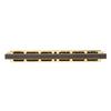 C Key Harmonica 28 Hole Wide Range Polyphony Type Stainless Steel ABS Material Mouth OrganGold
