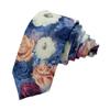 Cotton Printed Plain Men'S Tie Wedding Hand-Made Flower 6Cm Floral Tie