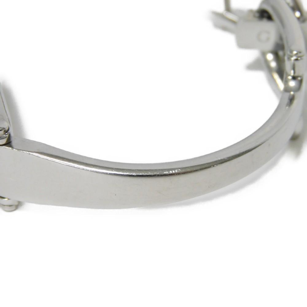 Used 9539 Bangle Watch 1500L 7975 Black Dial Quartz Stainless Steel Women's from Japan AUTHENTIC