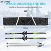 (YY)1Pc 2025 Adjustable Ski Bag Waterproof Snowboard Bag Snowboard Equipment Travel Bag Handle Organizer Portable Ski Gear Bag