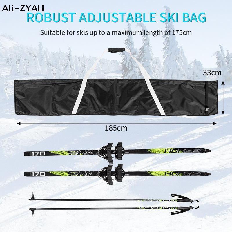 (YY)1Pc 2025 Adjustable Ski Bag Waterproof Snowboard Bag Snowboard Equipment Travel Bag Handle Organizer Portable Ski Gear Bag