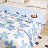 1pc Ultra-Soft Summer Cooling Blanket Cooling Blankets for Hot Sleepers,Modern Floral Pattern,Texture,Perfect for Bedroom, Guest Room, Sofa, or Travel