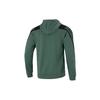 Adidas Striped Logo Sports Casual Knit Hooded Jacket Men Outerwear Green HC5841