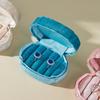 Compact Jewelry Box With Composite Material For Earrings And Ring Display