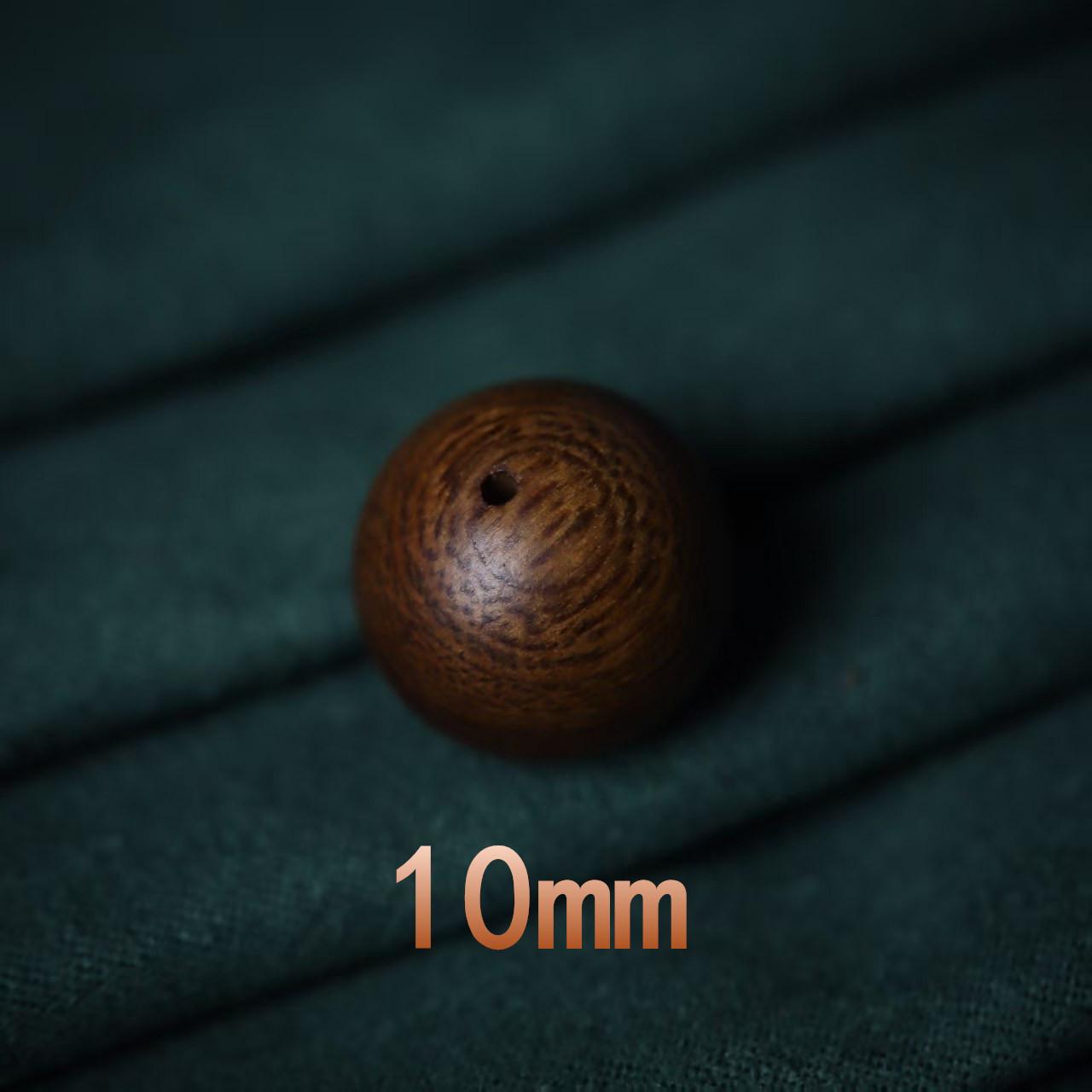 Fuzhou Red Soil Agarwood Prayer Bracelet Beads - Natural Round DIY Cultural Play