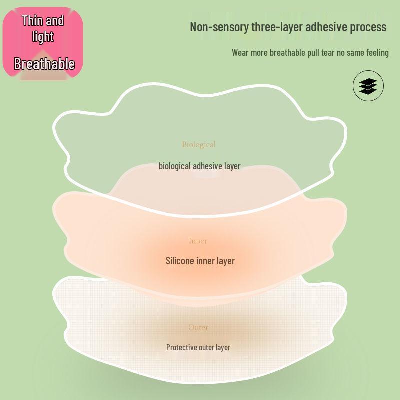 Silicone Push-Up Nipple Covers for Wedding and Strapless Dresses, Invisible and Lifting Lingerie for Spring/Summer.