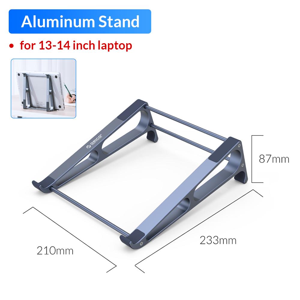 ORICO Laptop Stand Monitor Stand Portable Detachable Computer Stand Desktop Tablet Holder for 13-17.4 Inch Laptop Accessories small size