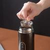 Vacuum Cup 316 Stainless Steel Male and Female Portable Tea Cup Tea Water Separation Tea Cup