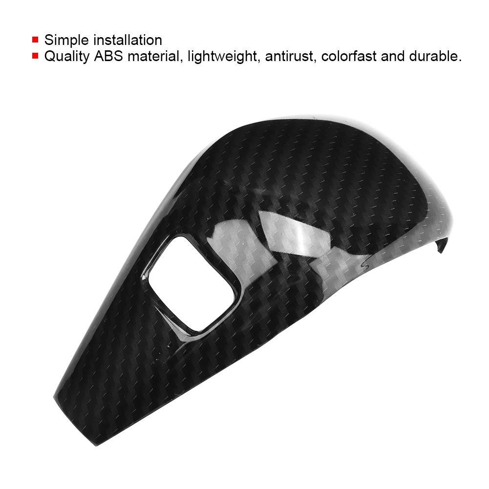 Carbon Fiber Style Shift Knob Cover Trim Fits for 3 Series G20 2020