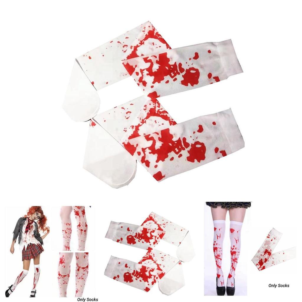 Halloween Costume Props Blood Stockings For Vampire And Zombie Makeup